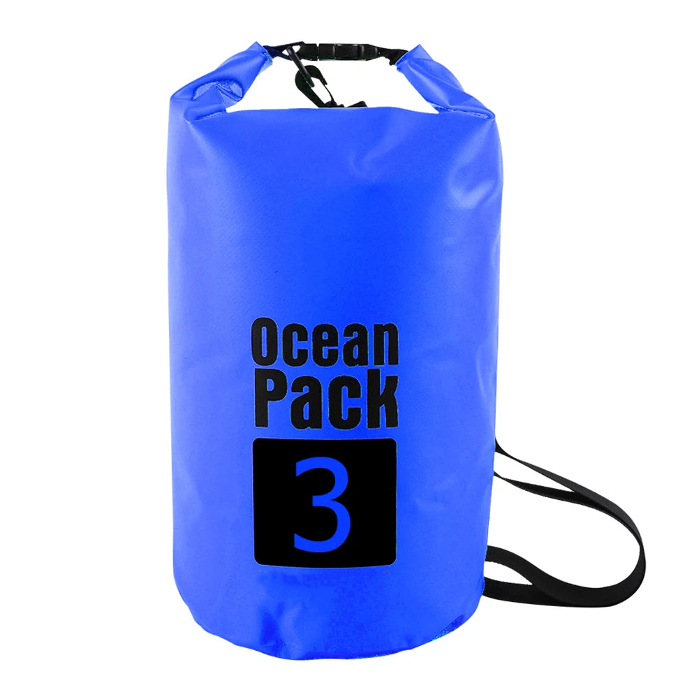 Waterproof Swimming Bag Dry Sack Fishing Surfing Beach Seaside Boating Storage Drifting Rafting Bag for Outdoor