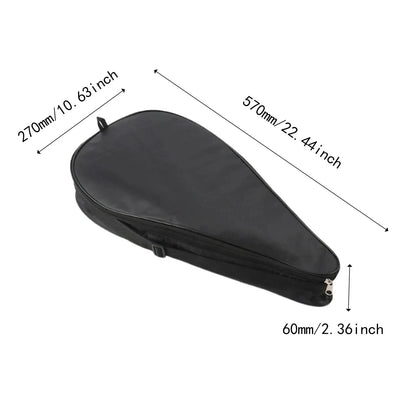 Versatile Tennis Racquet Cover Bag Carrying Case for Players Youth Adults