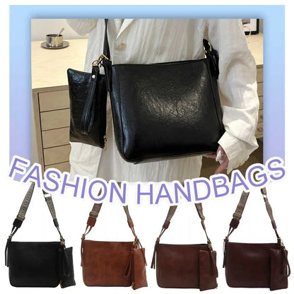 Crossbody Bag for Women with Adjustable Strap Hobo Purse Vegan Leather Solid Satchel Purse for Work Shopping