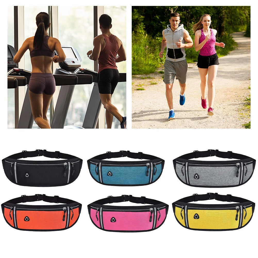 Fanny Pack Phone Holder Belt Waist Bag Waist Pack for Running Walking Cycling Camping Gym