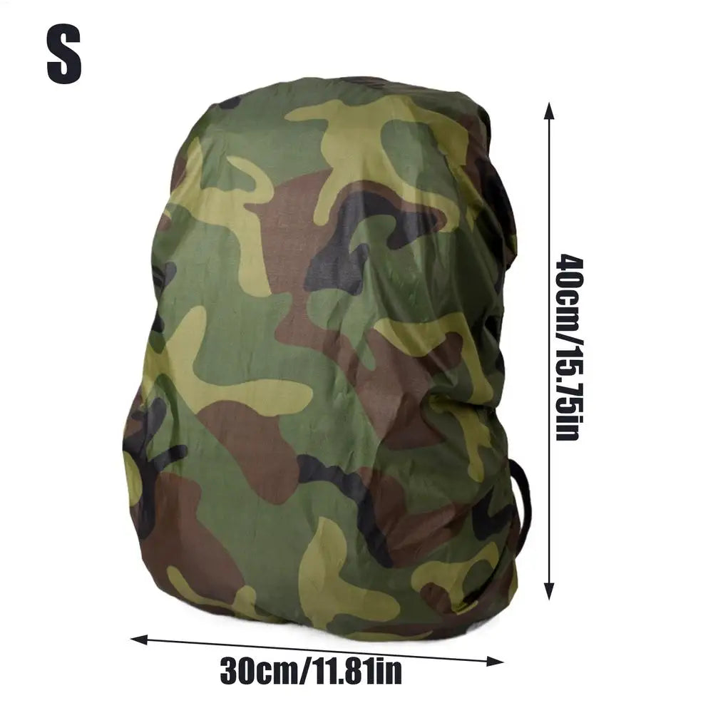 20-55L Outdoor Hiking Bag Rain Cover Universal Backpack Rain and Dust Cover School Bag Waterproof Cover