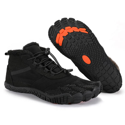 Women Men Outdoor Work Shoes Waterproof Male Snow Boots Warm Ankle Shoes Snow Casual Shoes for Trekking Climbing Working