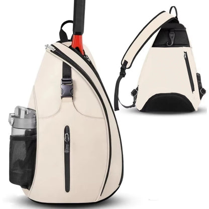 Oxford Tennis and Badminton Bag Outdoor Sports Training Shoulder Tennis Bag Pick Ball Paddle Backpack Crossbody Bags