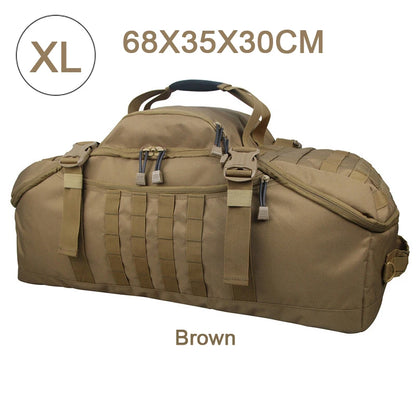 30L 45L 80L Sport Travel Bag Molle Tactical Backpack Gym Fitness Bag Large Duffle Bags for Camping Hunting Fishing