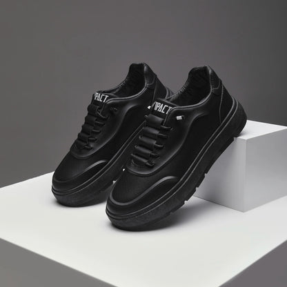 Men's Luxury Vulcanized Sneakers, Fashion Outdoor Sport Shoes w/Breathable Design for Gym/Casual Wear & Street Style