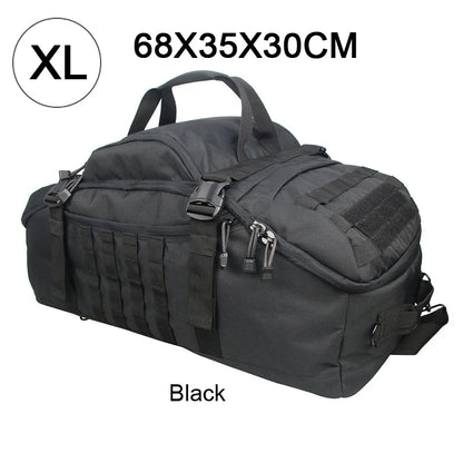 30L 45L 80L Sport Travel Bag Molle Tactical Backpack Gym Fitness Bag Large Duffle Bags for Camping Hunting Fishing