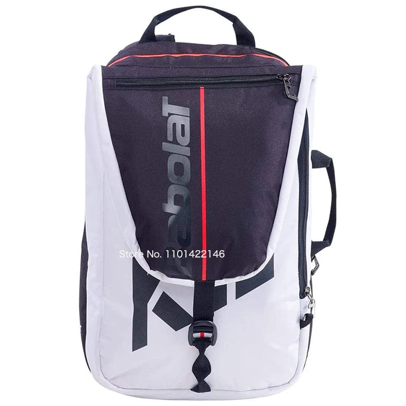 2024 Babolat Foldable Tennis Backpack Pure Strike For Women Men Racket Bag Holds Up For 2 Rackets