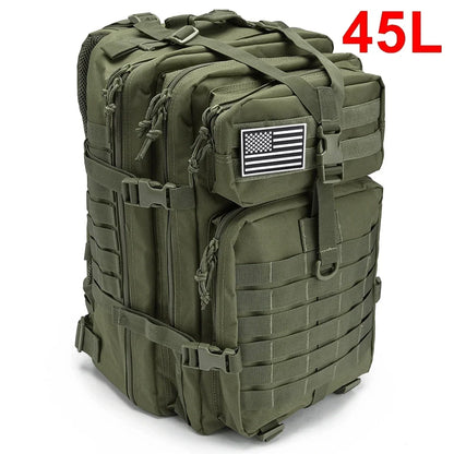 30/50L Tactical Backpacks For Man Hking Outdoor Survival  Bags 3P Assault Pack EDC Molle Pack For Trekking Hunting Bag