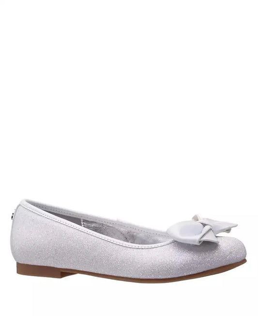 Nina | Little Girls Rose Ballet Flat-Shoe Flats