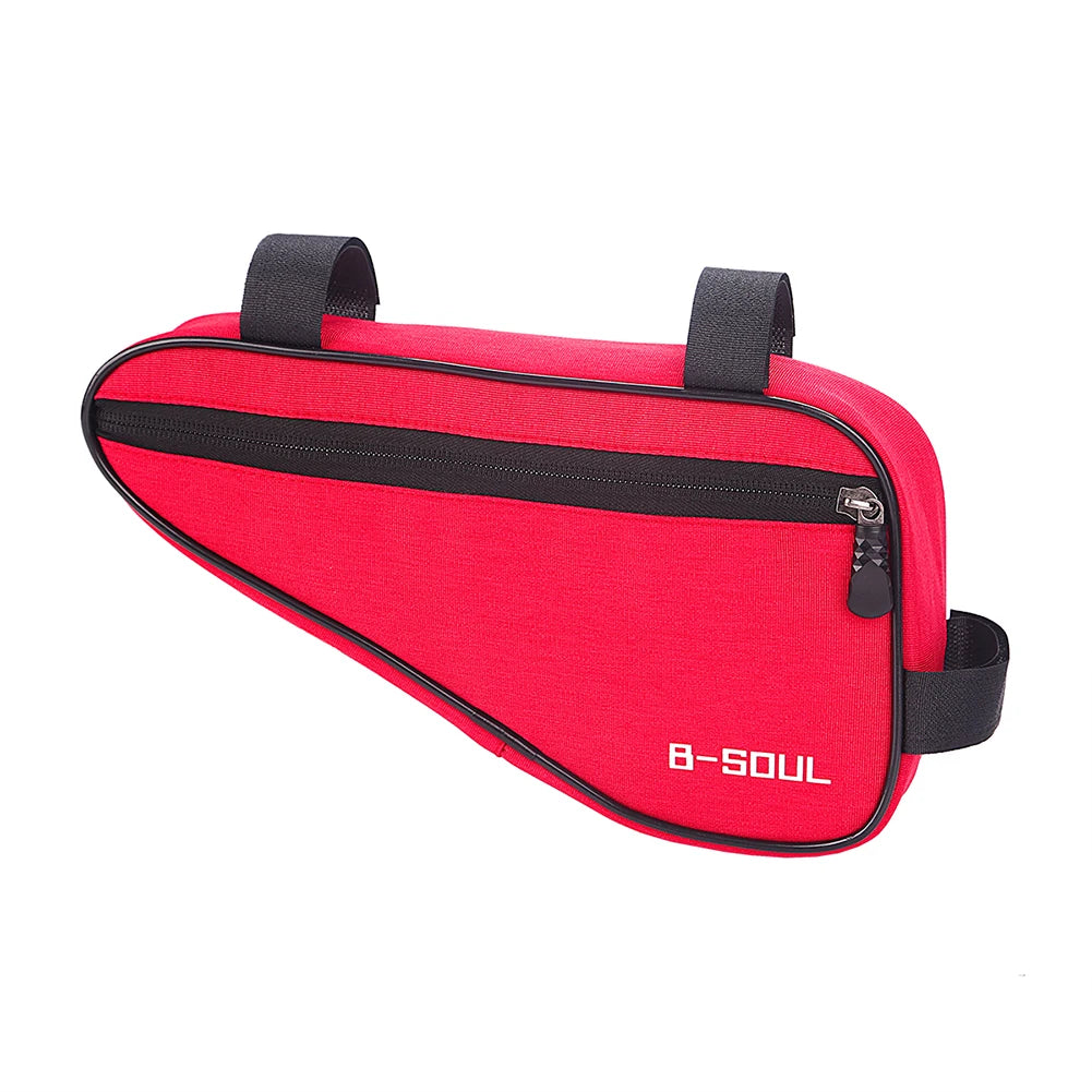 Bicycle Bag Front Tube Frame Handlebar Cycling Bags Polyester Triangle Pouch Frame Holder Mountain Bicycle Accessories