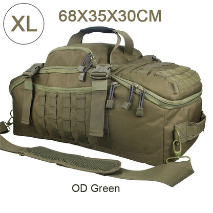 30L 45L 80L Sport Travel Bag Molle Tactical Backpack Gym Fitness Bag Large Duffle Bags for Camping Hunting Fishing