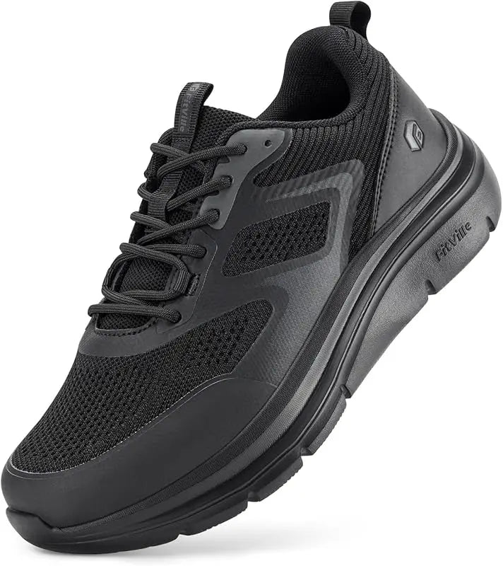 Men'S Running Shoes Wide Toe 2E Lightweight Non-Slip Walking Sport Shoe Cushioning Slip-On Comfortable Breathable Sneakers