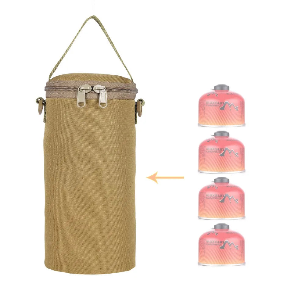Outdoor Camping Picnic Gas Tank Storage Bag Protective Case Fuel Cylinder Cooking Pouch