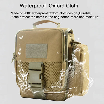 Tactical Sling Bag Molle Phone Pack Bag Shoulder Backpack Messenger Daypack Camping Hunting Emergency Tool Waist Pack