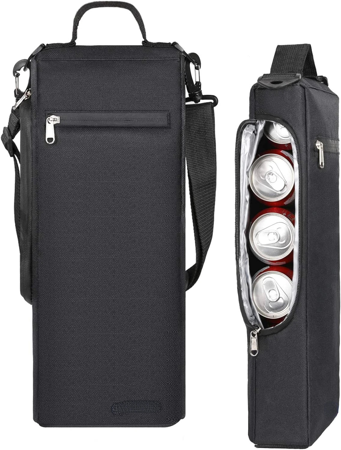 AROUY Golf Cooler Bag - Golf Accessories for Men and Small Soft Cooler Bags Insulated Beer Cooler Holds a 6 Pack of Cans or Two