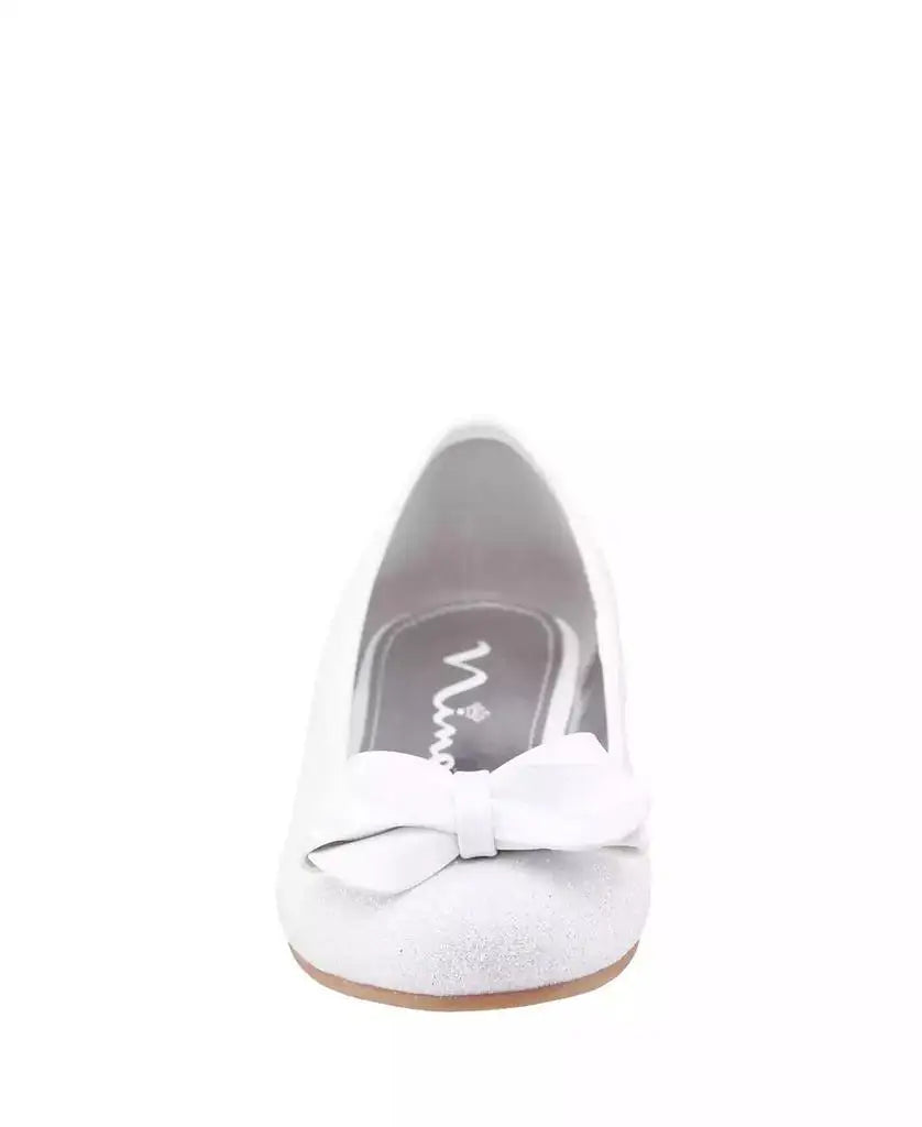 Nina | Little Girls Rose Ballet Flat-Shoe Flats