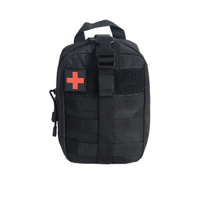 Tactical medical accessory bag, accessory bag, tactical waist bag, hiking camouflage, outdoor mountain climbing, first aid and l