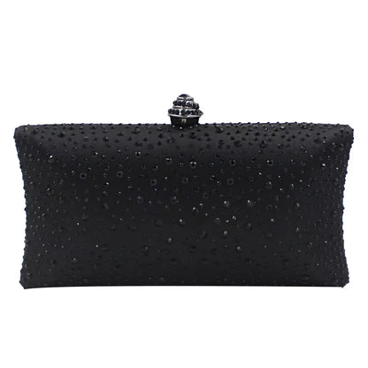 Fashion Luxury Women Clutch Bag With Rhinestone Exquisite Design For Women Party Wedding Shoulder Bag Handbag Evening Bag