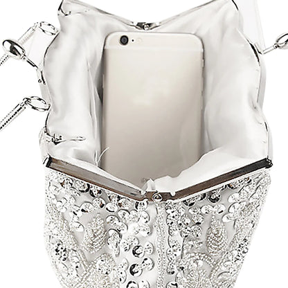 Clutch Bags With Exquisite Beads Embroidered Patterns Retro Elegant Handbag Wedding Party Shopping Gifts Portable Mini Wallets