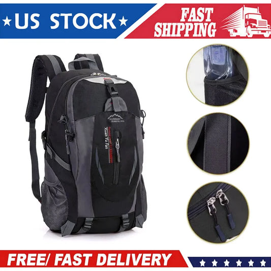 Men Women Travel Outdoor Backpack Rucksack Camping Laptop Hiking School Book Bag