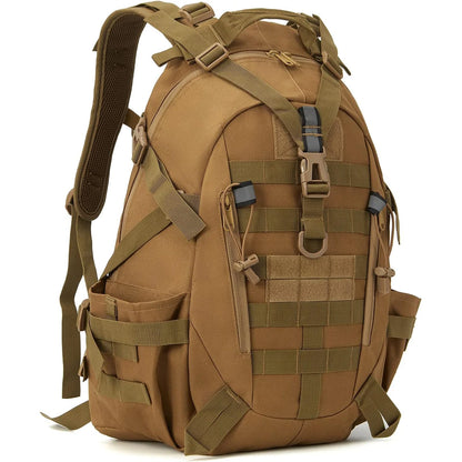 Tactical backpacks and emergency backpacks with modular loading systems, featuring reflective strips, suitable for daily use.