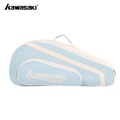 Kawasaki Six-Pack Large Capacity Badminton Bag 2025 Brand New Waterproof Portable raqueteira tennis Bag For Men Women K1G00-C861