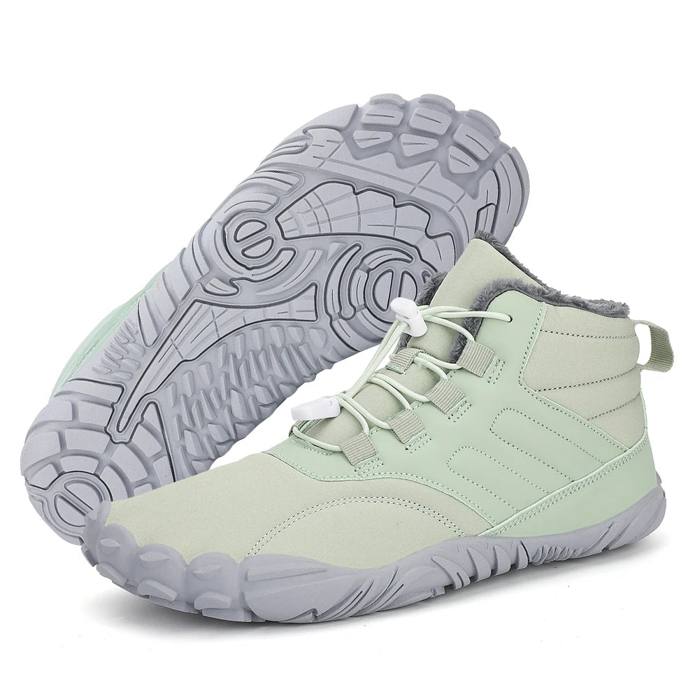 2023 Winter Booties for Men Women Snow BareFoot Casual Shoes Outdoor Work Shoes or Trekking Climbing Working High Ankle Snow Boo