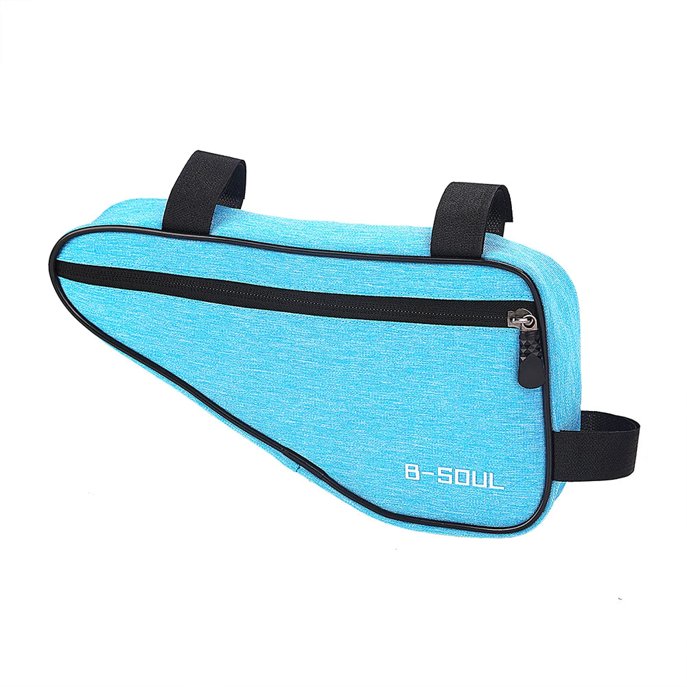 Bicycle Bag Front Tube Frame Handlebar Cycling Bags Polyester Triangle Pouch Frame Holder Mountain Bicycle Accessories