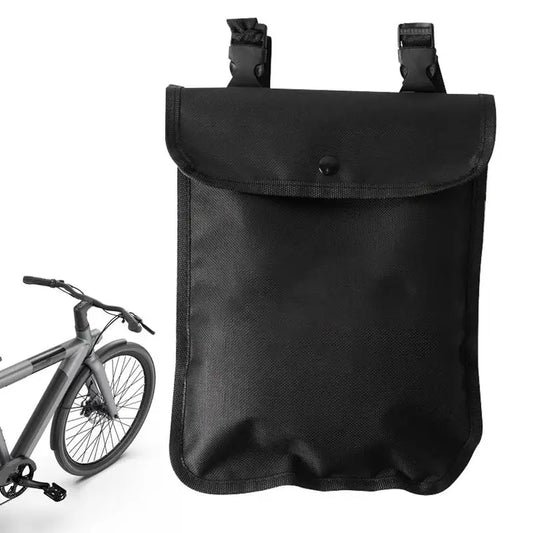 Cycle Phone Bag Waterproof Oxford Tube Pouch Electric Cycle Baggies Multi-functional Front Pouch Large Capacity Riding