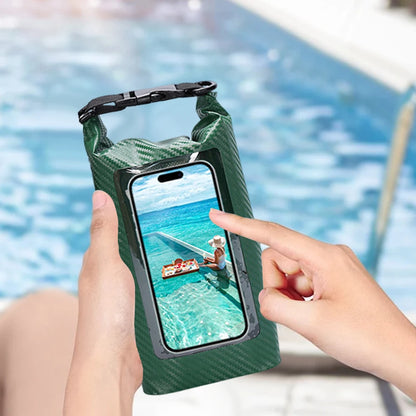 2L Waterproof Swimming Bag Touch Screen Kayak Diving Storage Bag Beach Outdoor Dry Cellphone Cover Rafting Surfing Boating Bags