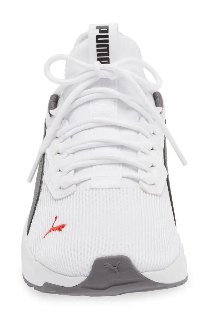 Puma Stride Xero Unisex Running Sneakers Breathable Fitness Shoes Black White Blue for Walking And Sports Activities