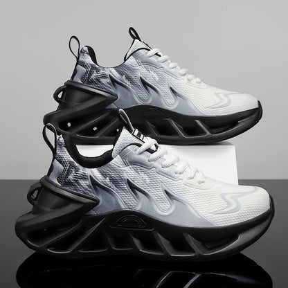 Running shoes for men and women, lightweight mesh, breathable and comfortable, flat and soft tennis shoes for couples, sports sh