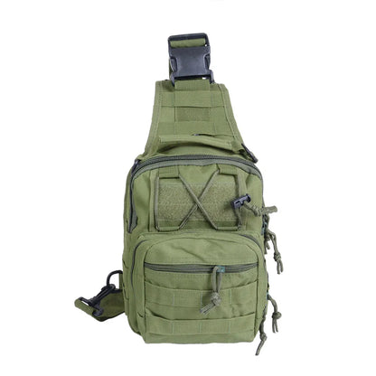 Small saddle bag Army Fan Tactical Burger Chest Bag Small Gannet camouflage multi-functional outdoor leisure cycling mountain