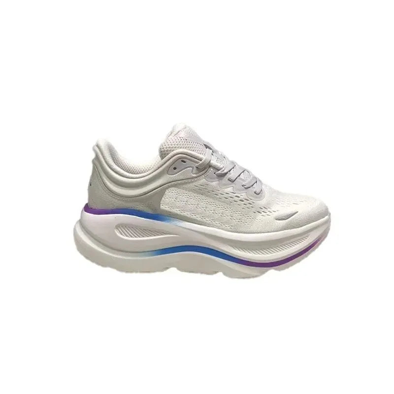 The multi-functional design of the new low-rise running shoes represents the ultimate performance of sports