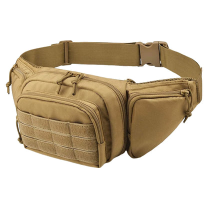 Tactical Waist Gun Bag for Women Men Casual Daypack Waist Bag Pack Shoulder Bag for Running Hiking Travel Workout