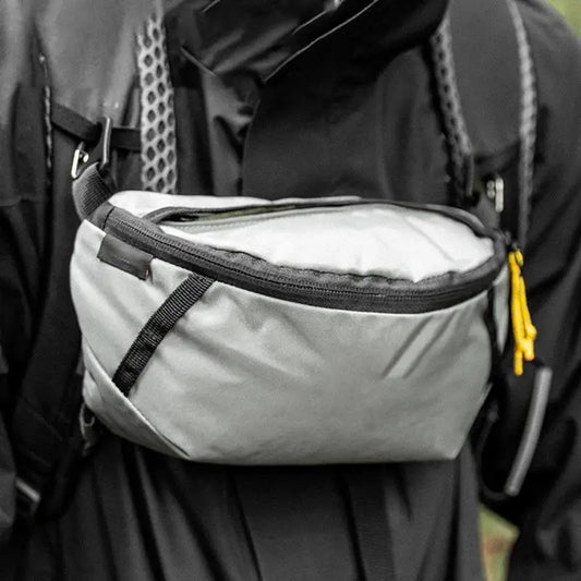 Adjustable Outdoor Waist Bag Hiking Bag With Strap Portable Mountaineering Running Waist Bag Cycling Backpack For Camping Hiking