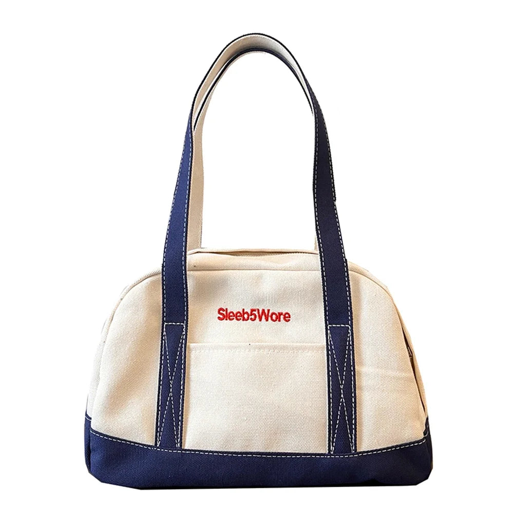 Women Tote Bag Casual Canvas Large Capacity Women Handbags Designer Letters Shoulder Armpit Bags Luxury Big Shopper Girls Gift