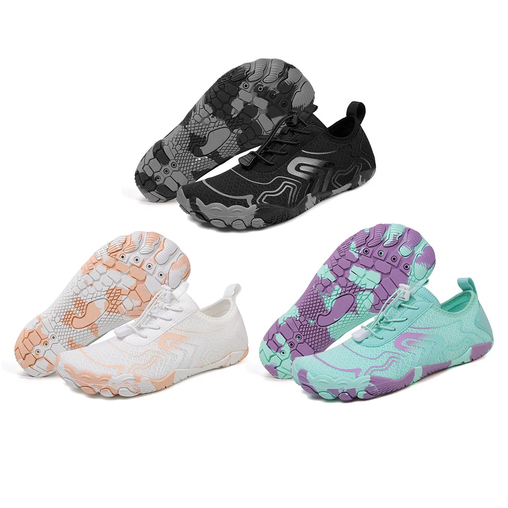 Unisex Water Shoes Lightweight Aqua Shoes Non Slip Casual Wading Shoes Quick Drying Breathable Gym Sneakers for Water Sports