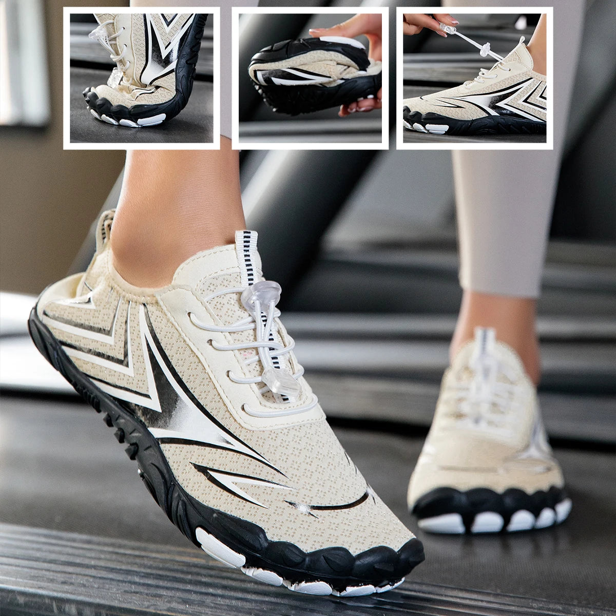 Water Sports Aqua Barefoot Shoes Unisex Swimming Women Outdoor Beach Shoes Gym Running Shoes Mens Sneakers Yoga Footwear ﻿