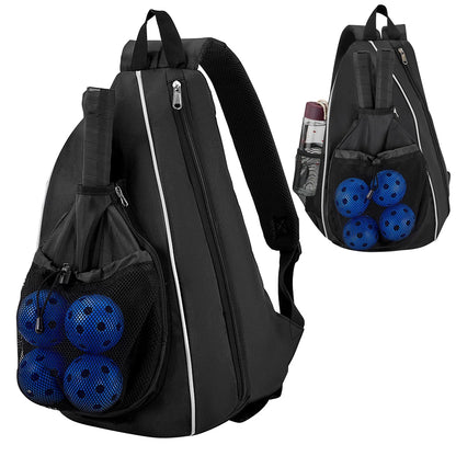 Pickleball Rackets Backpack Lightweight Pickleball Paddle Bag Wear Resist Breathable Sports Backpack Gifts for Pickleball Lovers