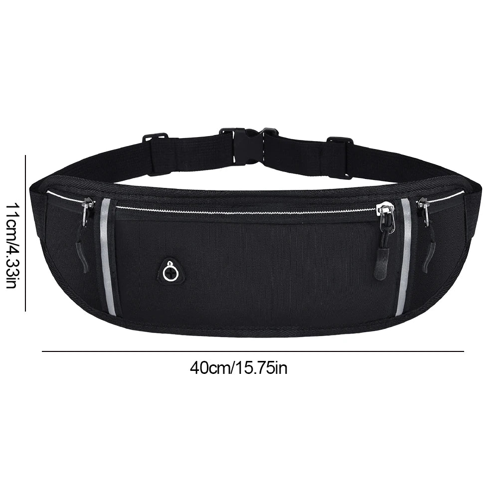 Fanny Pack Phone Holder Belt Waist Bag Waist Pack for Running Walking Cycling Camping Gym