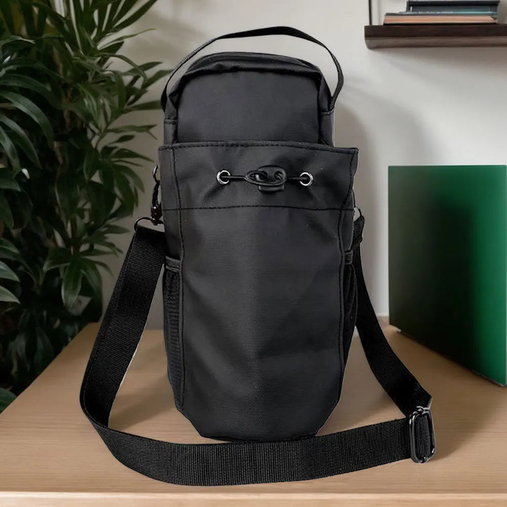 Magnetic Water Bottle Bag Sling Bag Crossbody Water Bottle Pouch Phone Holder Water Bottle Carrier Bag for Men Women