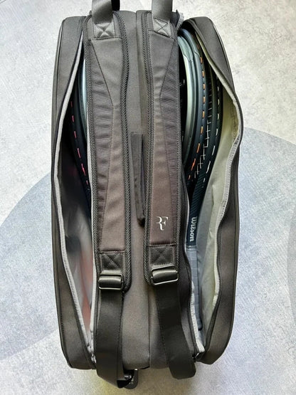 Wilson New 9R Tennis Bag RF Series Federer High-Capacity Multifunctional Racket Bag Can Accommodate Up To Fifteen Tennis Rackets