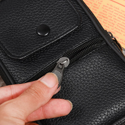 Men Belt Bum Pouch Multifunctional Waist Fanny Pack Casual Cell Phone Bag Belt Bum Pouch Outdoor Purse Camping Hunting Bag