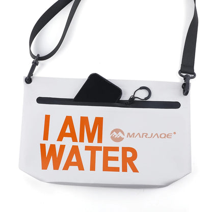 Waterproof Swimming Bags with Zipper PVC Mobile Phone Bags High-Capacity Portable Multifunctional Storable for Camping Travel