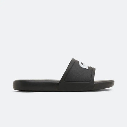 Lacoste | Black Logo Slides