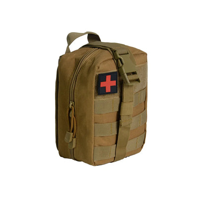 Tactical medical accessory bag, accessory bag, tactical waist bag, hiking camouflage, outdoor mountain climbing, first aid and l