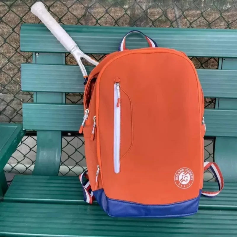 Wilson Roland Garros Bolsa de tenis de arcilla Tour conmemorativo abierto francés Mochila para raquetas de tenis Max para 2 raqu