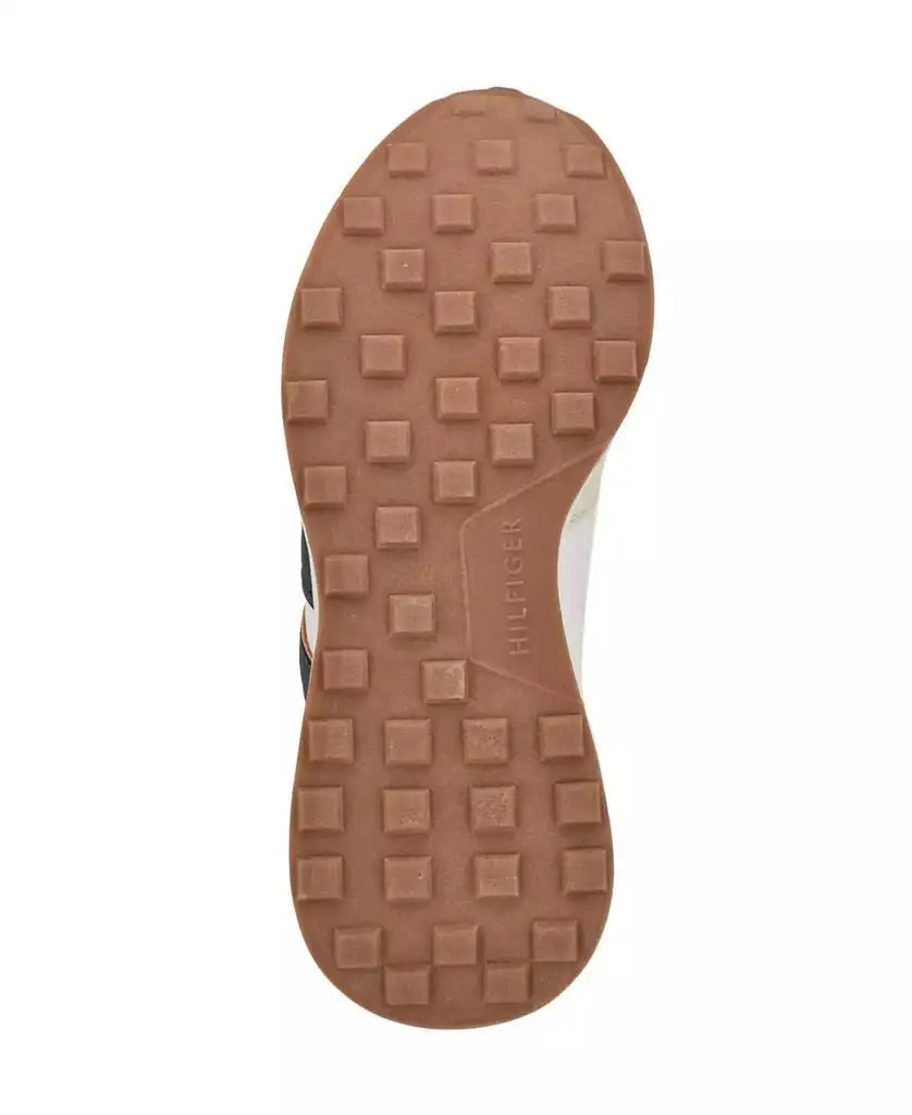 Tommy Hilfiger Men's Low-Top Breathable Jogger Sneakers Lace-Up Casual Comfortable Shoes