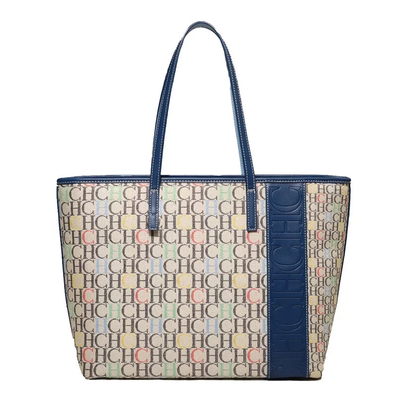 CH Business Duty Simple Ladies Handbag 2024 New Classic Design Trendy Design Vintage Hundred Handbags Women's Bucket Bag